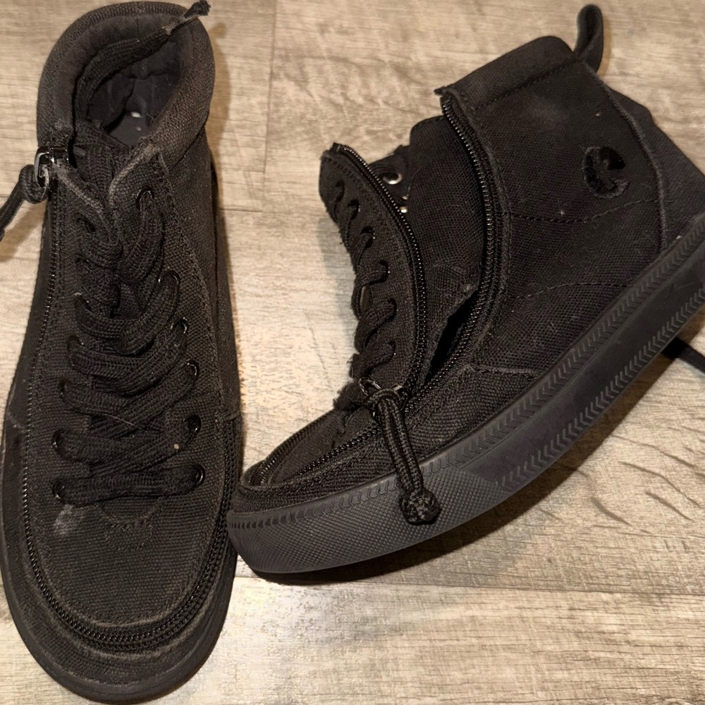 Black High-Top Men's Sneakers